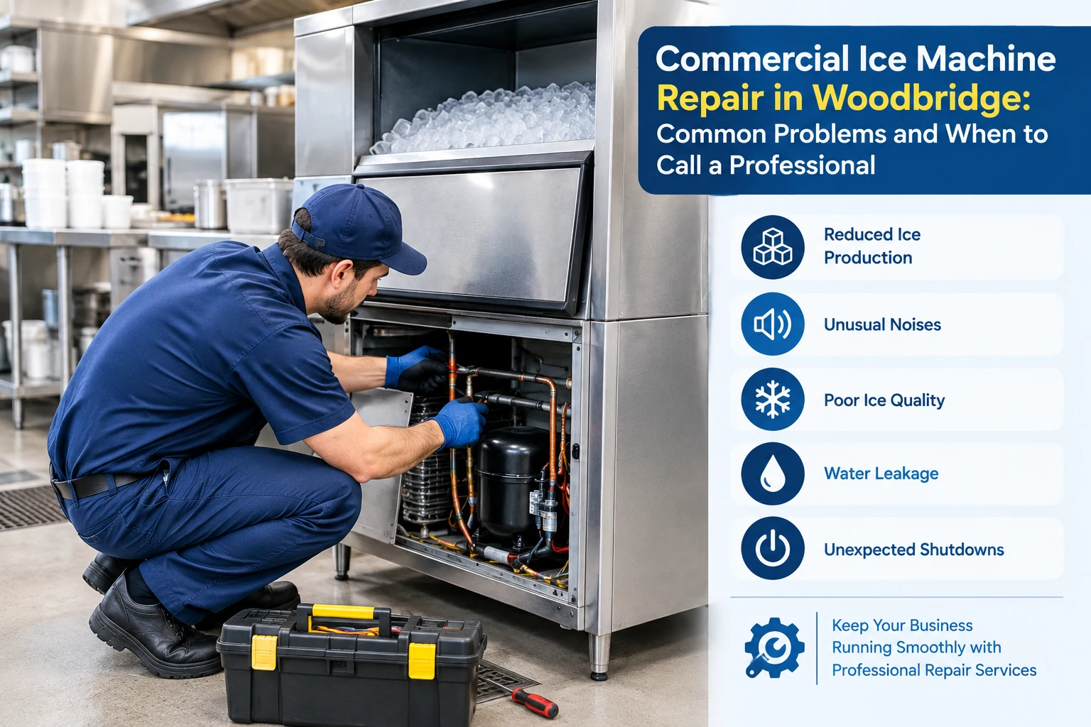 commercial ice machine repair Woodbridge